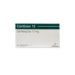Continex Darifenacina 15 mg - Cont. 30 Comprimidos de Liberación Prolongada