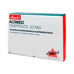 Acimed  Omeprazol 20mg - Cont. 30 Capsulas.