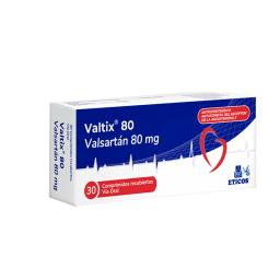 Valtix Valsartan 80mg - Cont. 30 Comprimidos Recubiertos