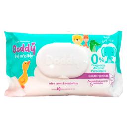 Toallitas Humedas Premium Piel Sensible Doddy - Cont. 48 unidades