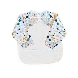 Baberos Animales Del Bosque Con Mangas Baby Sleep - Talle 1