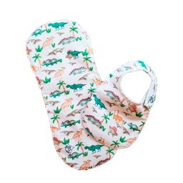 Set Babero Redondo Dinosaurio Baby Sleep