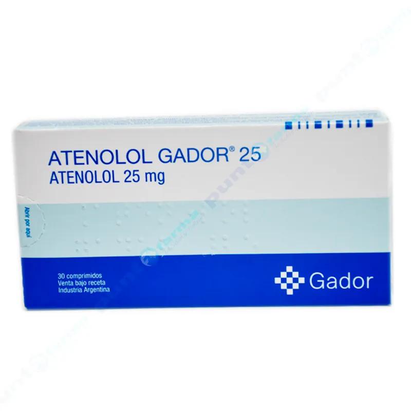 Atenolol Gador 25 mg - Cont. 30 Comprimidos