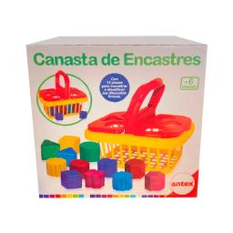Canasta de Encastres Didactica - Cont. 12 piezas