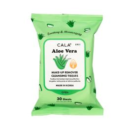 Toallitas Desmaquillantes Aloe Vera Cala - 30 Unidades