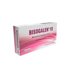 Bisogalen Bisoprolol Fumarato 10 mg - Cont. 30 Comprimidos Recubiertos