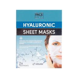 Mascarilla Facial Hyaluronic Sheet Masks FaceFacts - Cont. 2 unidades