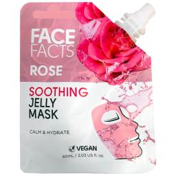Mascarilla en Gel Calmante de Jalea de Rosas FaceFacts - Cont. 60 ml