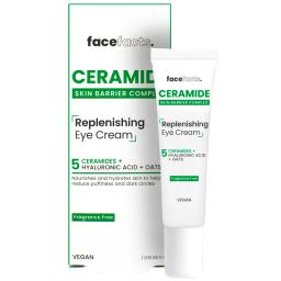 Crema Reabastecedora de Ojos con Ceramidas Face Facts - Cont. 15 ml