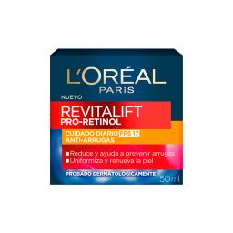 Crema de Día Antiarrugas Pro-Retinol Loréal Paris Revitalift - Cont.50mL