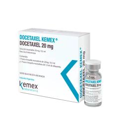 Docetaxel 20mg Kemex - Cont. 1 Frasco Ampolla
