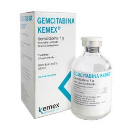 Gemcitabina 1 mg Kemex - Cont. 1 Frasco Ampolla