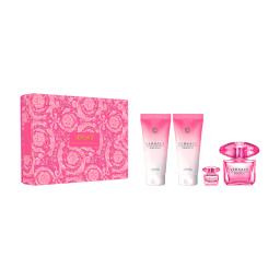 Set Bright Crystal Absolu Versace EDP 90 ml + Miniatura 5 ml + Body Loción de 100ml + Gel de ducha de 100ml
