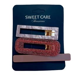 Set de Hebillas Sweet Care - 3 unidades