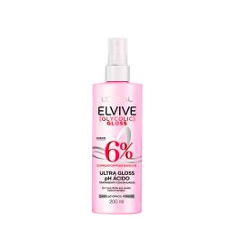 Tratamiento con Enjuague Ultra Gloss Glycolic Gloss Elvive - 200ml