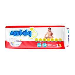 Pañal Desechable XXG Agubaby - Cont. 40 unidades