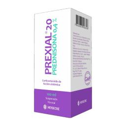 Prexial 20 Prednisona 0,4% - Cont. 100mL