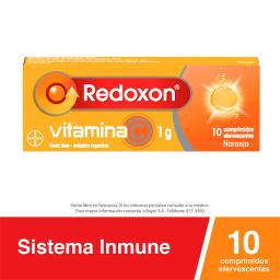 Redoxon Vitamina C 1g Sabor Naranja - Caja de 10 comp. efervescentes