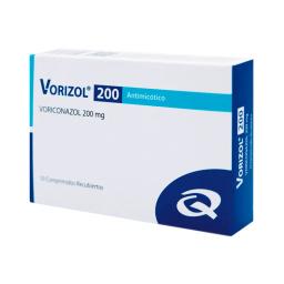 Vorizol Voriconazol 200 mg - Cont. 10 Comprimidos Recubiertos