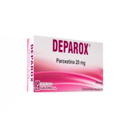 Deparox Paroxetina 20 mg - Cont. 40 Comprimidos Recubiertos