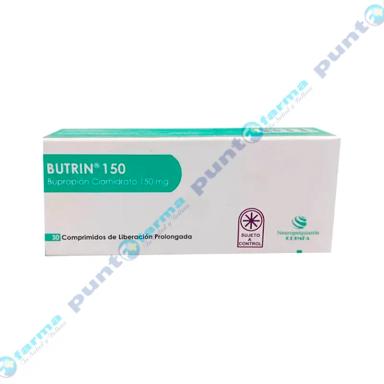 Butrin Bupropion Clordidrato 150 mg - Cont.30 comprimidos recubiertos