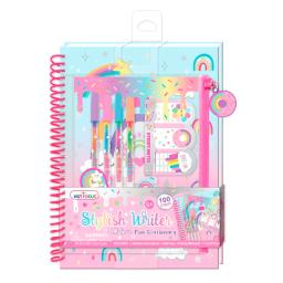 Libreta con Accesorios Rainbow