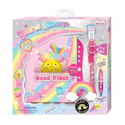 Libreta con Accesorios Rainbow Good Vibes