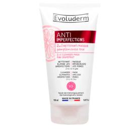 Mascarilla Limpiadora Anti Imperfecciones 2 en 1 Evoluderm - Cont.150mL