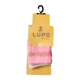Kit Media Baby Nena Lupo - 3 pares