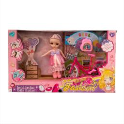 Muñeca con Bicicleta Play-House