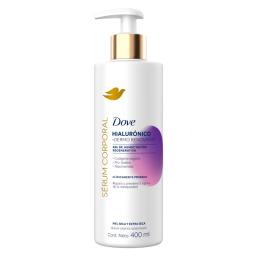 Serúm Corporal para Piel Seca y Extraseca Hialurónico + Dermo Renovador Dove - Cont.400mL