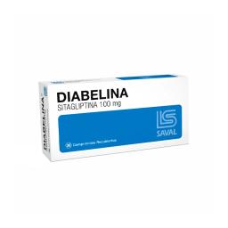 Diabelina Sitagliptina 100 mg - Cont.30 comprimidos recubiertos