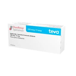 Duoresp Spriromax 320 mcg/9 mcg Budesonida - Frasco de 120 Dosis