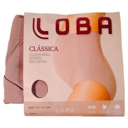 Calcinha Básica para Gestantes sin Costura Nude G Loba Lupo