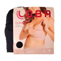 Sostén de Amamantar Clásica Negro G Loba Lupo - Cont. 1 unidad