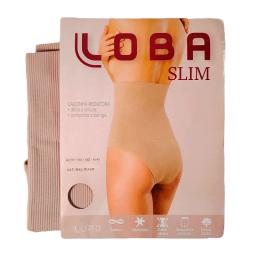 Calcinha Reductora Alta sin Costura Loba Slim Lupo Natural Peach P