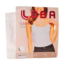 Blusa Básica sin Costura Blanca G Loba Lupo