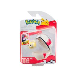 Figuras Coleccionables Clip N Go Poliwag + Lure Pokemón