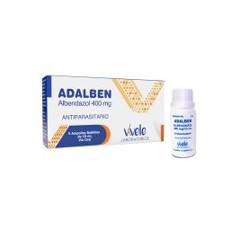 Adalben Albendazol 400 mg - Cont.5 ampollas