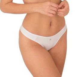 Colaless de Licra de Algodón Blanco M Kalua