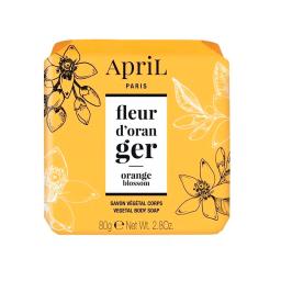 Jabon Vegetal Fleur D´Oranger April - Cont. 80 gr