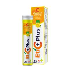 Eticplus Vitamina C 1.000 mg - Cont. 20 Comp. Efervescentes