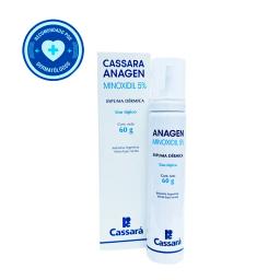 Anagen Minoxidil 5% Cassará - Espuma Dermica de 60 gr