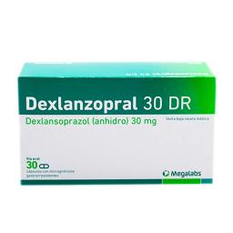 Dexlanzopral 30 DR Dexlansoprazol 30 mg - Cont. 30 Capsulas