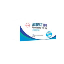 Acinest Quetiapina 100 mg - Cont. 40 Comprimidos Recubiertos
