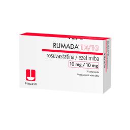 Rumada Rosuvastatina 10 mg Ezetimiba 10 mg - Cont. 30 Comprimidos