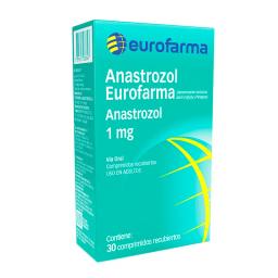 Anastrozol 1 mg Eurofarma - Cont. 30 Comprimidos Recubiertos