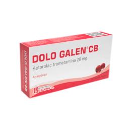 Dolo Galen CB Ketorolac Trometamina 20 mg - Cont. 10 Capsulas Blandas