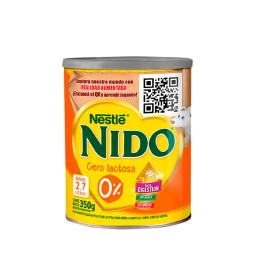 Leche en Polvo Nido 0% Lactosa Realidad Aumentada Nestle - Cont. 350 gr