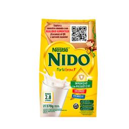 Leche en Polvo Nido Fortigrow Prebioticos Nestle - Cont. 370 gr